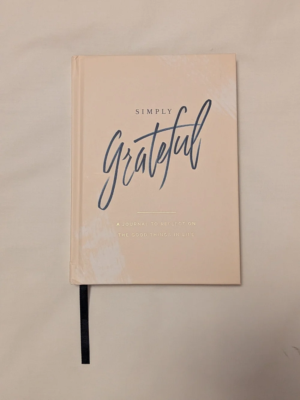 Simply Grateful Pink Hardcover Journal